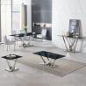 Buy cheap 160cm Glass Top Metal Console Table from wholesalers