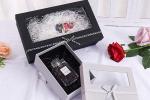 Gift Boxes custom packaging supplies square Velvet Flower Gift Boxes Transparent