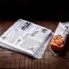 Buy cheap Burger Sandwich Offset Printed Greaseproof Paper 30x30cm 100pcs from wholesalers