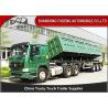 Buy cheap 45 Ton 4 Axle Side Tipping Dump Semi Trailer 11000*2500*3300mm from wholesalers