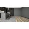 Buy cheap 4mm Stone Plastic Composite Flooring Eco Friendly Unilin Click Oak Burlywood Wood Grain GKBM DG-W50001B from wholesalers