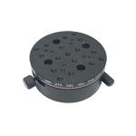 Aluminum Alloy R Axis Optical Rotation Stage 82mm Diameter