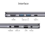 1065G7 16gb 512gb Ssd Intel I7 Computer 15.6 Inch Aluminum Case With Fingerprint
