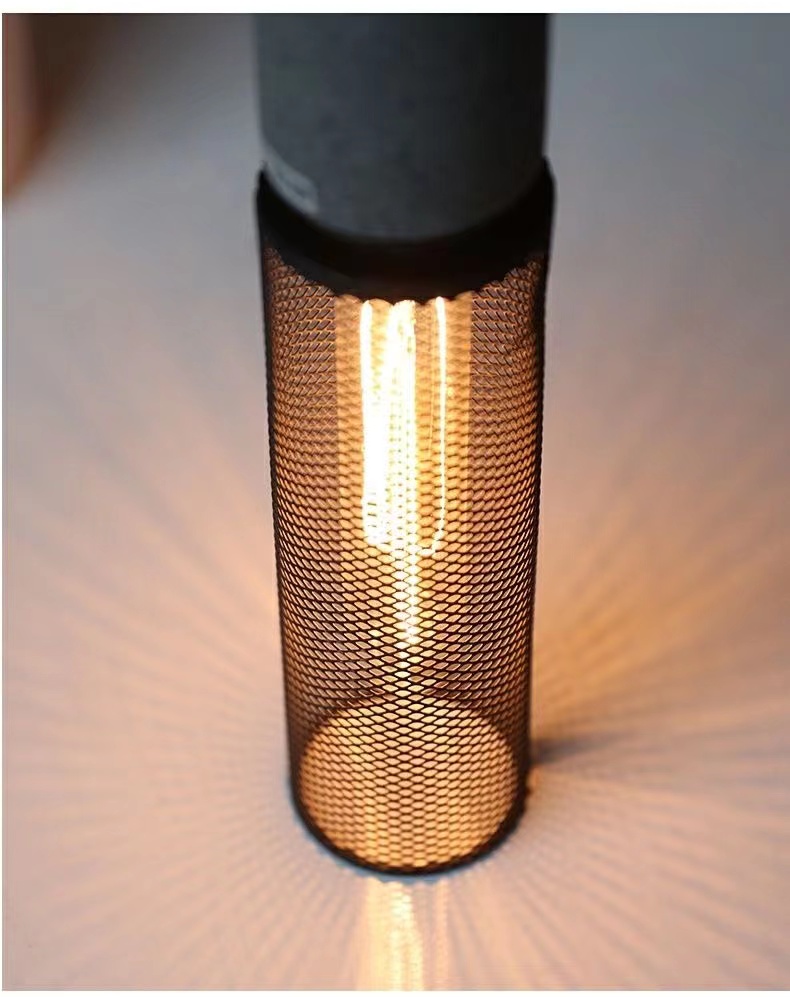 Industrial Pendant Lights Interior Iron Lampshade Bar Table living room Cement Pendant Lights(WH-VP-181)