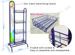 Potato Chips Metal Rack stand for snacks Display Basket
