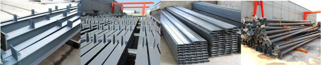 special pipe roof steel structure