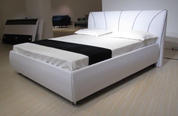 Buy cheap modern simple leather bed K10 from wholesalers