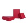 Buy cheap Square Two Piece Cardboard Box Vintage Style Red Coin Box With Cream Inner from wholesalers