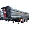 Buy cheap 3/4 Axles 45 Cubic Meters 70 Ton Tipper Dump Truck , Hydraulic Dump Trailer In China from wholesalers