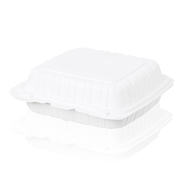 Buy cheap 39oz 1100ml Takeout MFPP Hinged Lid Microwavable Container 8''X8''X2.8'' from wholesalers