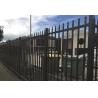 Buy cheap Powder Coated Steel Security Fence , Wrought Iron Spear Top Steel Palisade Security Gates from wholesalers