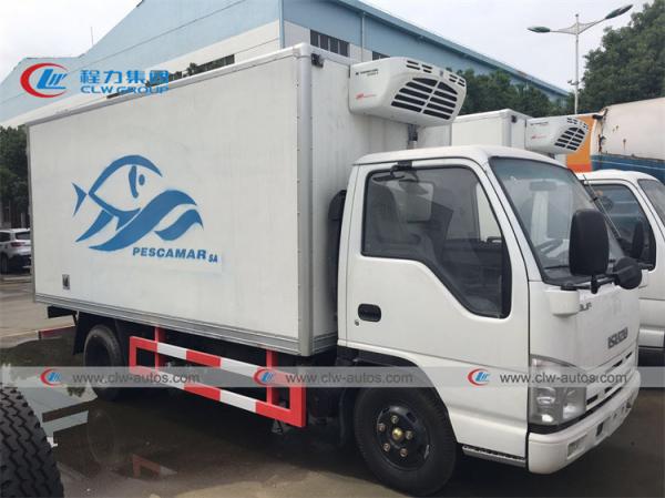 Buy cheap ISUZU 4T Freezer Box Truck With Thermo King Refrigerator from wholesalers