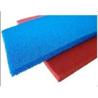 Buy cheap Red Blue Silicone Sponge Sheet Food Grade Silicone Rubber Sheet Open Cell For product