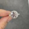 Buy cheap 18K Real Gold DEF VS Lab Grown Diamond Ring Custom Fine Jewelry from wholesalers