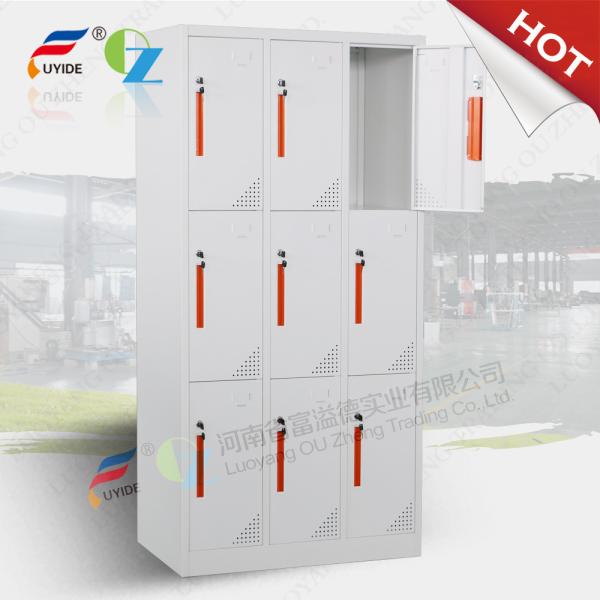 Buy cheap Fashionable 6 door storage steel locker/staff metal locker,CNC laser cutting machine make from wholesalers