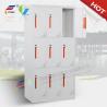 Buy cheap Fashionable 6 door storage steel locker/staff metal locker,CNC laser cutting machine make from wholesalers
