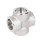 Buy cheap ASME B16.11 Socket Weld Cross Stainless Steel 3/4 Inch Four Way Pipe Fittings from wholesalers