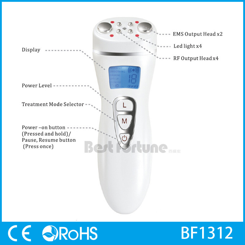 Facial Beauty Machine RF EMS Skin Tightening Device