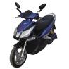 Buy cheap EEC Blue 4000W Li-ion Electric Moped Scooter , CEM Electric Scooter LS-F22 from wholesalers