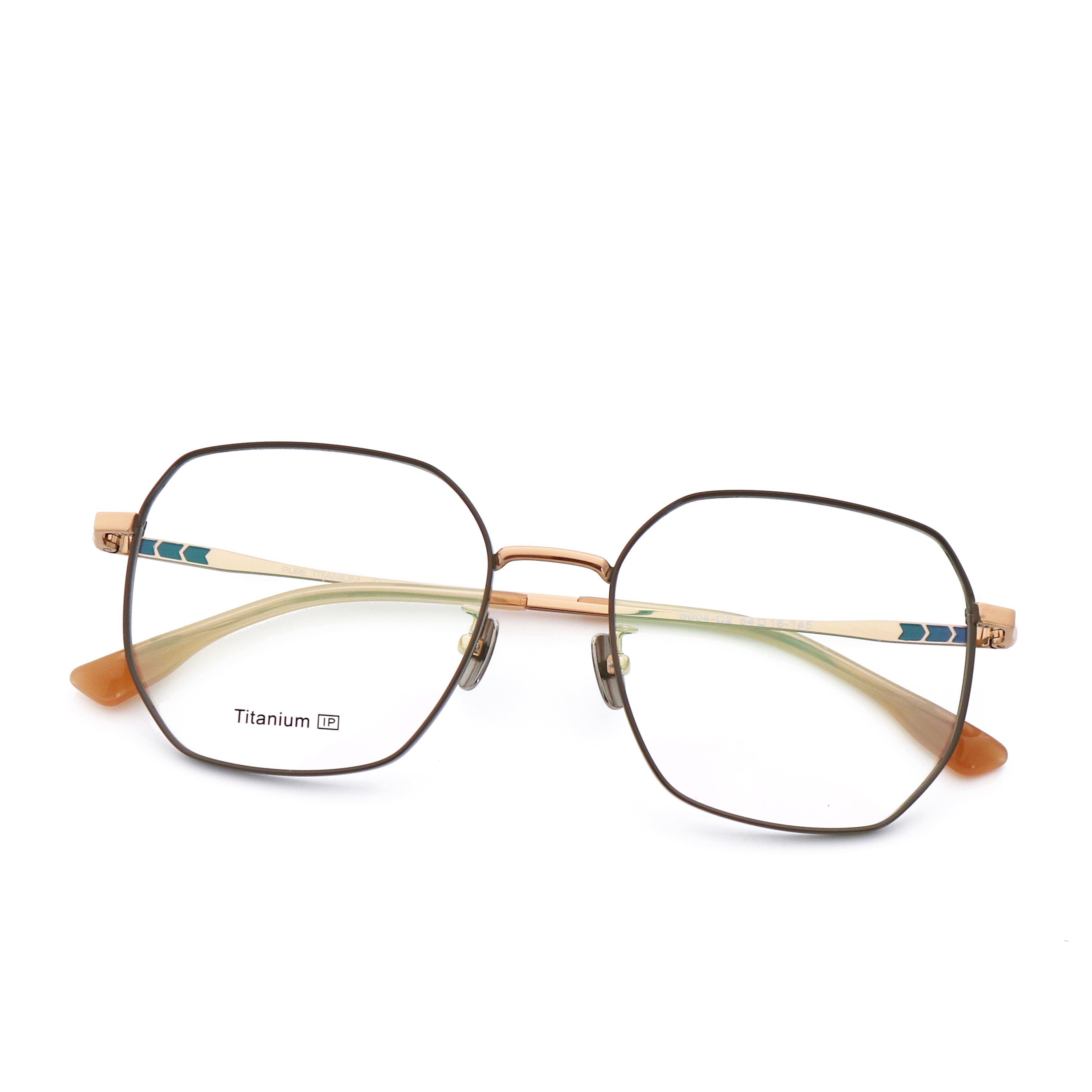 Unisex Designer Pure Ladies Titanium Glasses Frames Plastic 6004