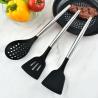 Buy cheap 9pcs Silicone Cooking Kitchen Utensils Set Nonstick Cookware with Stainless Steel Handle Turner Tong,Spatula,Spoon brush from wholesalers