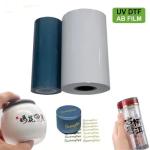 Buy cheap UV DTF Film Package A*100m+B*100m Film 0.6*100m for Roll UV Printer Label Sticker UV DTF AB Films from wholesalers