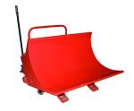Hydraulic Cloth Roll Doffing Trolley For Narrow Alley Textile Beam Material