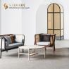 Buy cheap Lobby Sofa, Morden Sofa, Solid Wood sofa, Leisure sofa, Fabric Upholstery,Movable Cushion, Club, Hotel High Quality Sofa from wholesalers