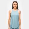 Buy cheap 130gsm Activewear T Shirts Workout Tops For Women Yoga Tank Tops 25% spandex from wholesalers