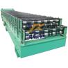 Buy cheap Green Metal Steel Double Layer Roll Forming Machine PPGI Material from wholesalers