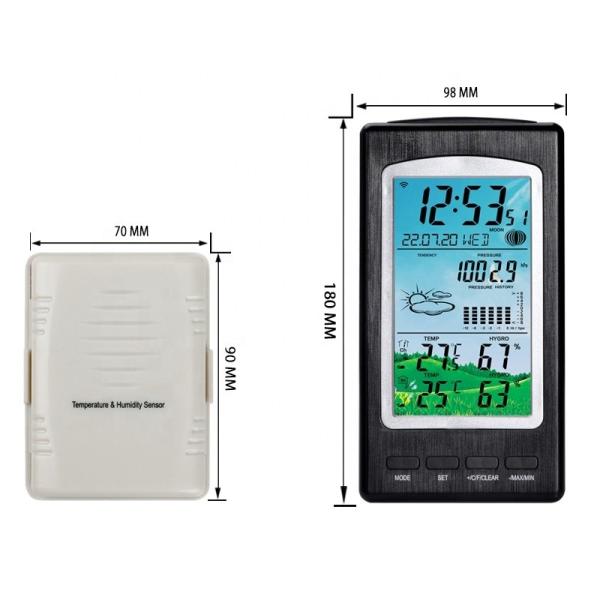 Buy cheap Outdoor Sensor Color Weather Station With Barometer And Indoor Thermo-Hygrometer from wholesalers