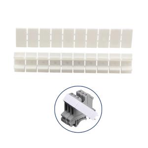 China ZB6 UK2.5B UK5N Din Rail Terminal Blocks Blank Maker Strips on sale