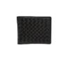 Buy cheap Real Leather Bifold Wallet Black Open Mini Purse For Men WA24 from wholesalers