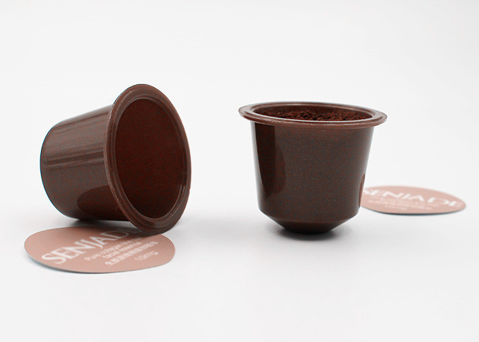 7g Cannikin Style Plastic Roast Instant Coffee Pod Capsules In Custom Color Packing
