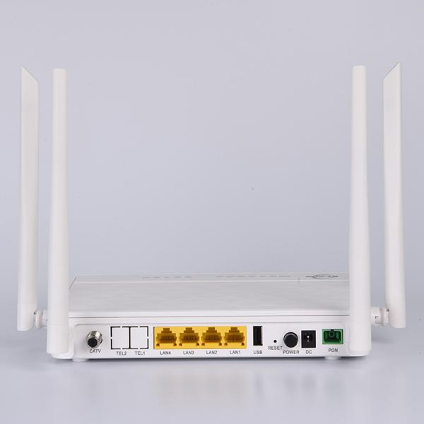 Buy cheap 2GE 2FE Ports WIFI CATV FTTH Network XPON ONU from wholesalers
