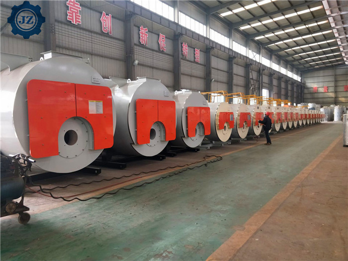 0.5 To 20 Ton Natural Gas Diesel Fired Steam Boiler For Feed Pellet Making