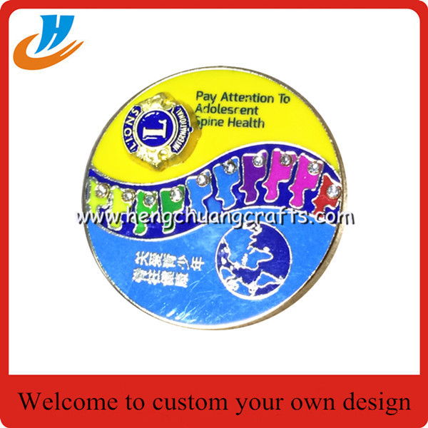 Badge pin manufacturer cheap custom wholesale pins enamel lapel pin