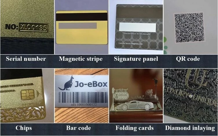 Label Marking Stainless Steel Metal Card , Engraved Name Plate Tag Printing