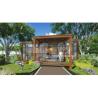 Buy cheap Moistureproof Prefabricated Small Houses , No Paint Prefab Mini Cabins from wholesalers