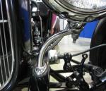 Standard OE NO. Replacement Upgrade to Polished Stainless Steel Headlight Mounts