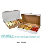 Full Pan White Corrugated Catering Box, Food Case, Food Box, Corrugated
