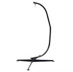 Indoor C Frame Chair Stand 18.5LBS Modern Style C Shaped Hammock Stand