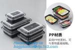 400ml Lunch Box Indonesia Healthy Plastic 2 cell Food Container Boxes Microware