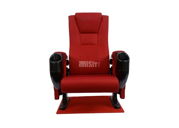Buy cheap 580mm Push Back Auditorium Cinema Theater Chair from wholesalers