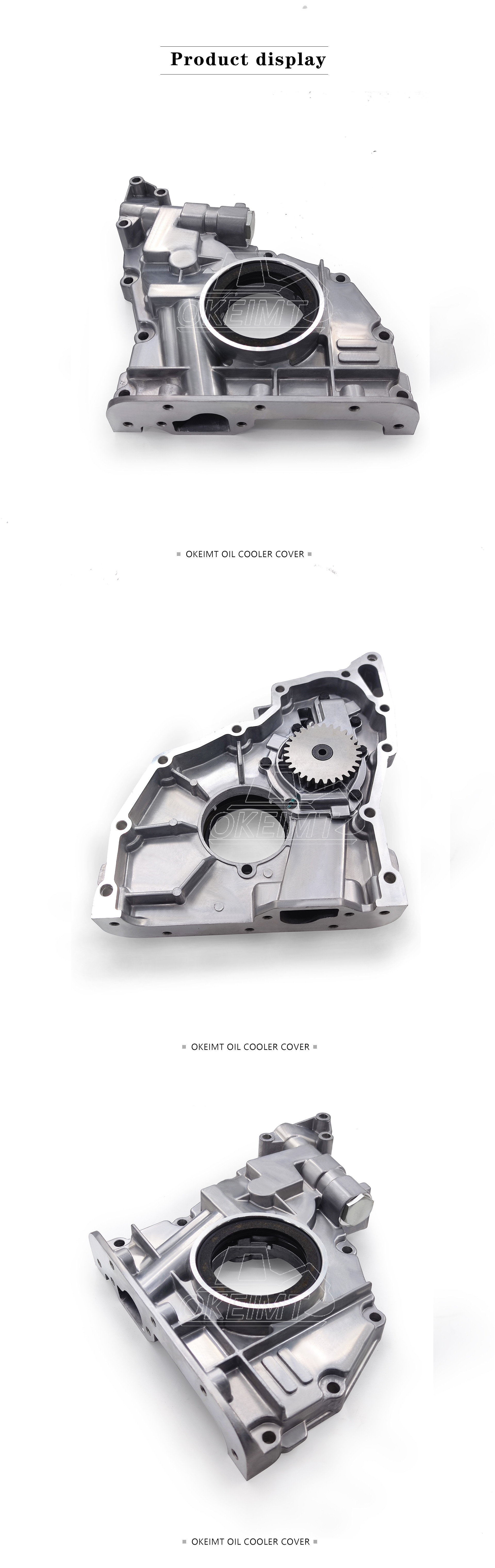 Komatsu Excavator Parts D8K Oil Pump Aluminum Die Casting