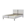 Buy cheap Simple Bedroom Faux Leather Bed CE ROSH BSCI Certification from wholesalers