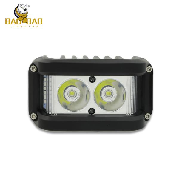 Buy cheap 2 Beam White yellow Red Blue RGB Flash Color Universal Spotlight For Motorbike from wholesalers