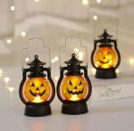 Halloween Lantern with Skull Decorated