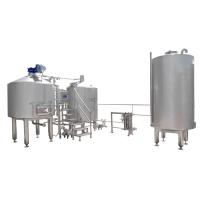 Buy cheap 8HL Small Beer Brewery Equipment / Electric Brewery Semi Automatic Control product
