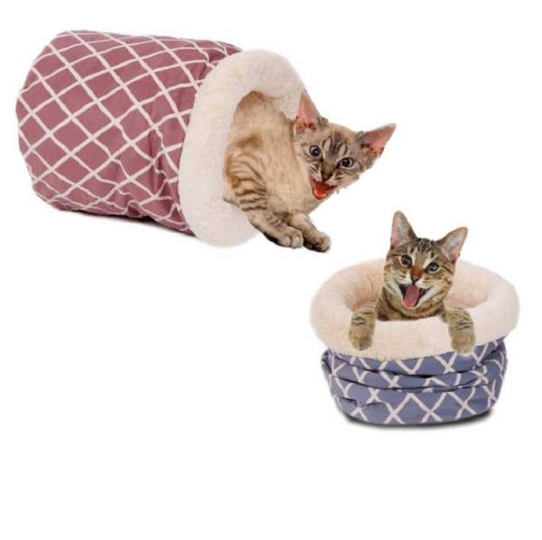Buy cheap Breathable Pet Den Bed Polyester Material PP Fiber Filling Size 30 * 40CM from wholesalers